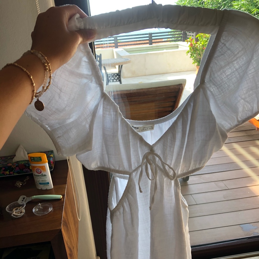 White dress